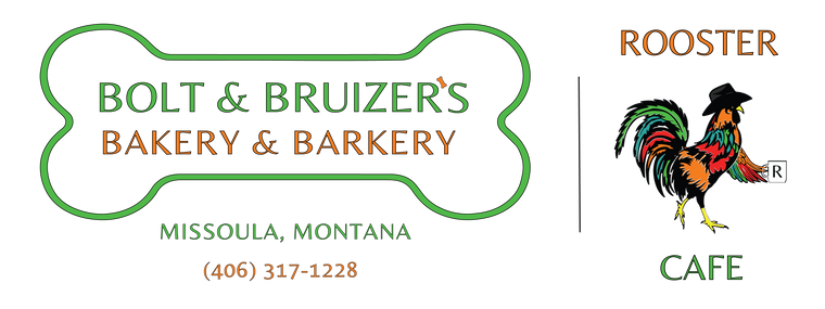 Bolt and Bruizers and Rooster Cafe Logos